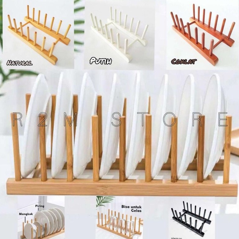 Terbaru Rak Piring Kayu  Rak Aesthetic  Rak Sebaguna  Rak Piring  Rak Gelas  Rak Buku  Dish Rack Kay