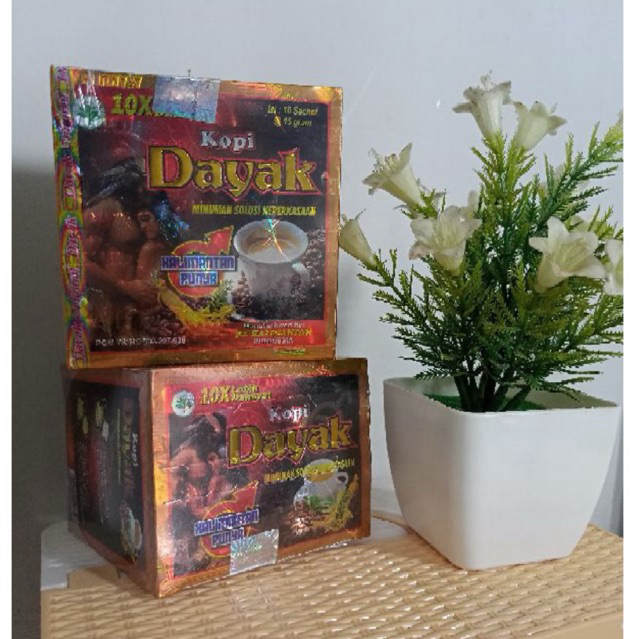 

kopi perdayakan asli isi 10 sachet original