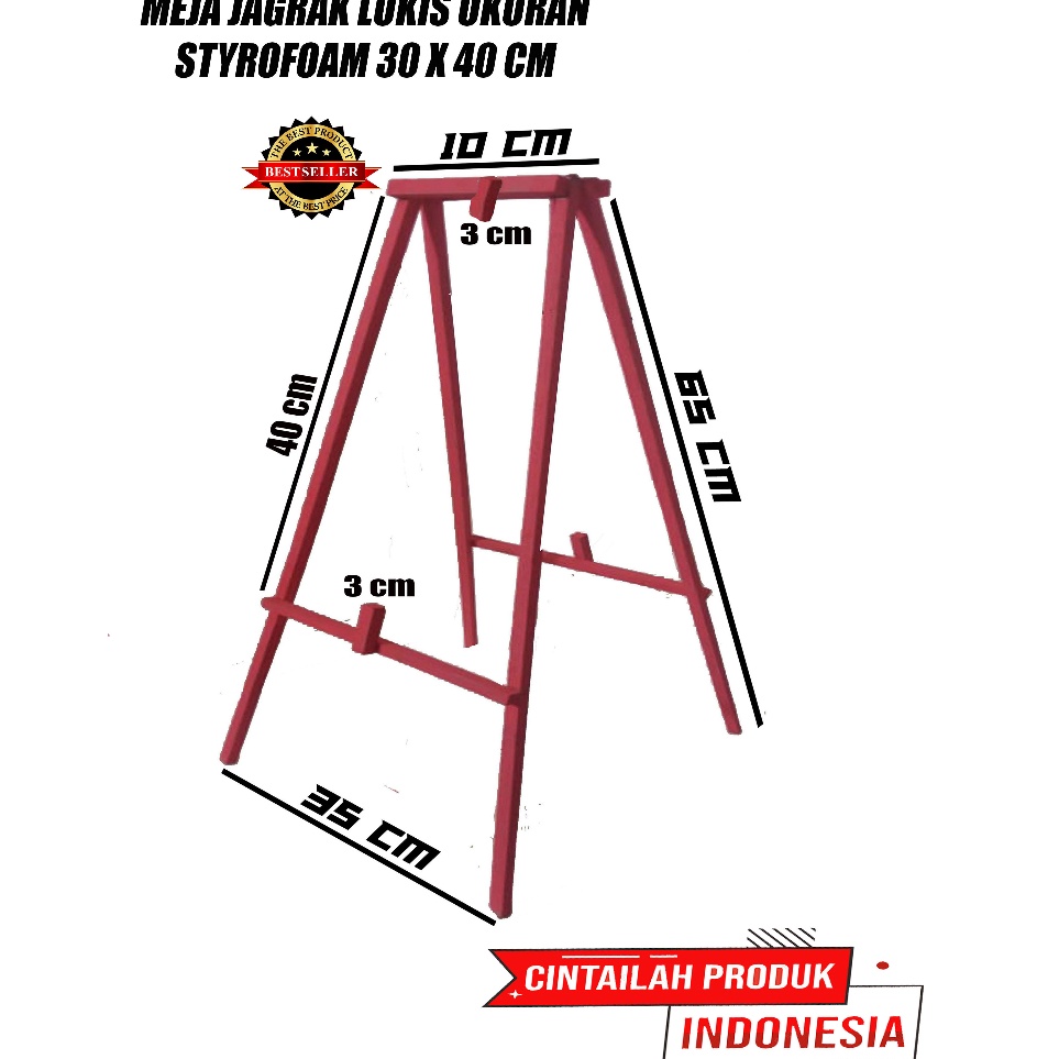 

KODE U37J Meja jangka lukis styrofoamsterofom bergambar
