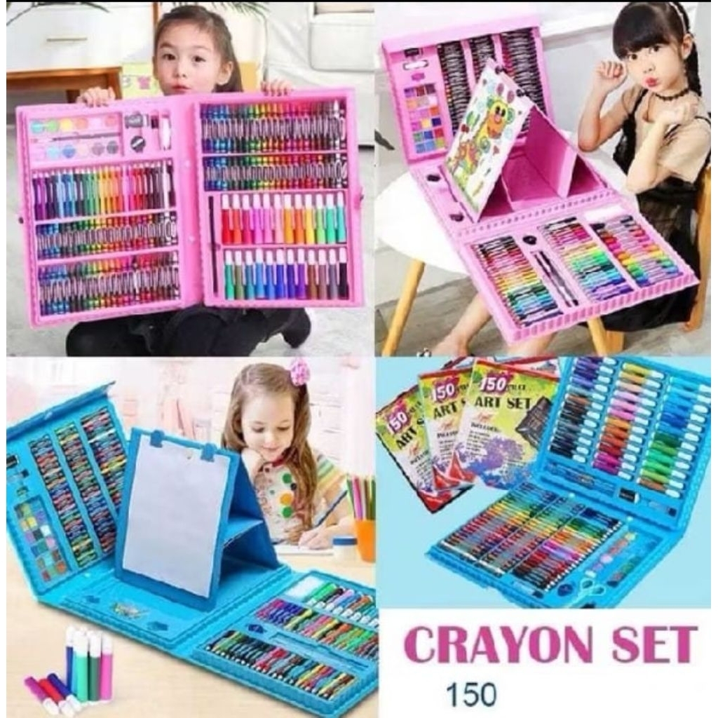 

CRAYON 150 / Crayon Pensil Warna Art Set Pensil Warna Crayon