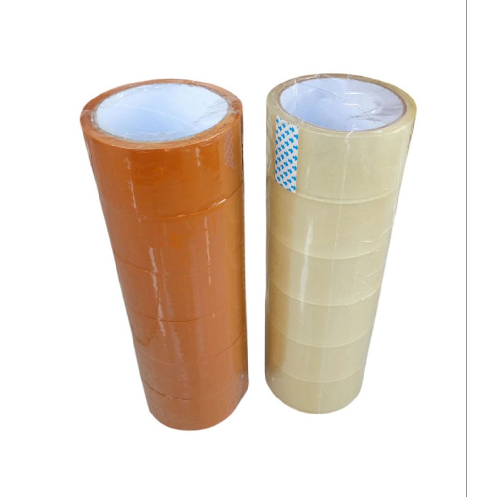 

1 ROLL LAKBAN COKLAT/BENING/ ISOLASI 6 PCS