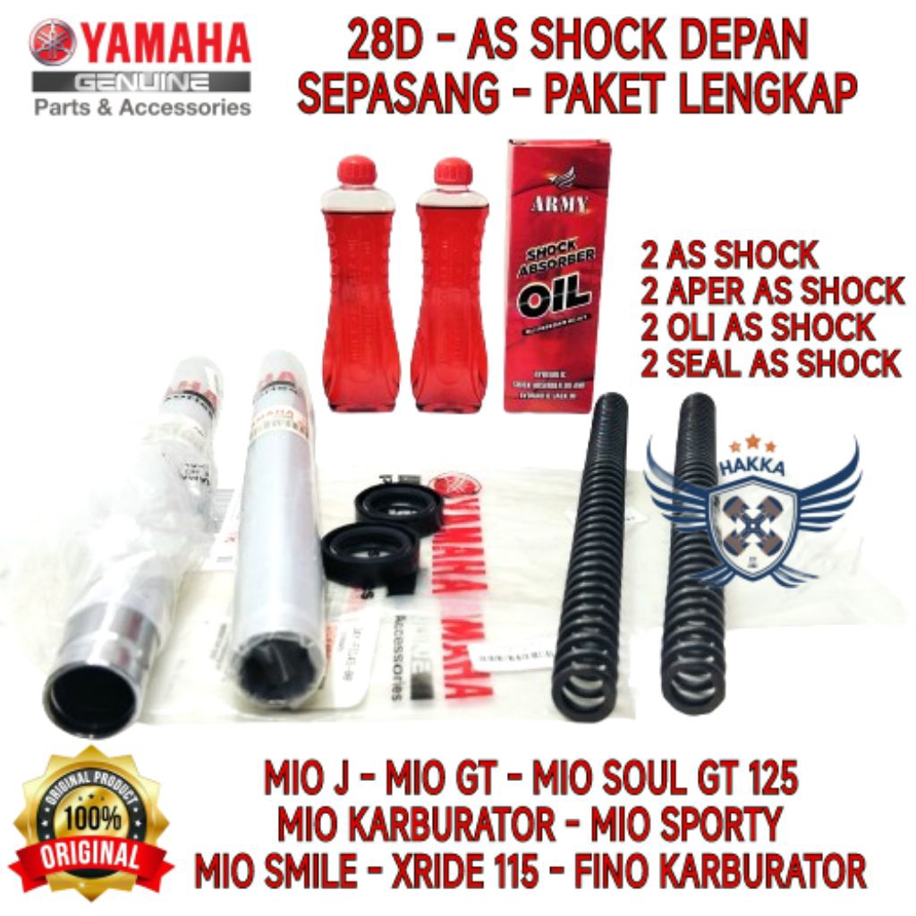 28D ORIGINAL AS SHOCK MIO, AS HOCK DEPAN MIO J, AS SHOCK DEPAN MIO GT, AS SHOCK DEPAN MIO KARBU, AS 
