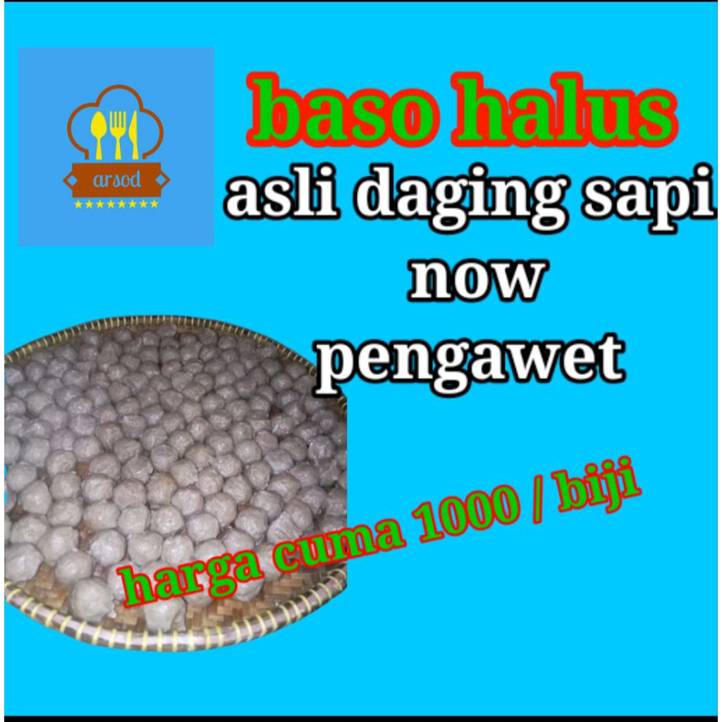 

BASO POLOS KECIL CUMA 1000/ BIJi