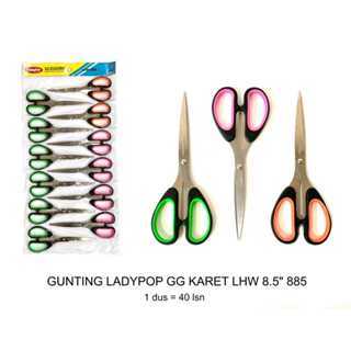 

Gunting Besar Renteng Ladypop 885 / Gunting 1 Renteng - 12pcs