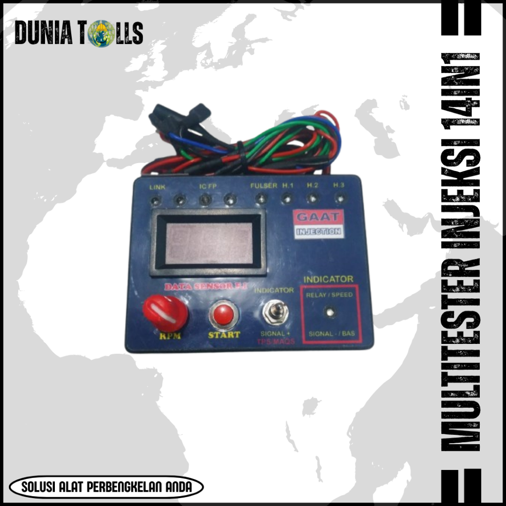 Multitester INJEKSI 100IN1 | Tester injector | Scanner Manual FI
