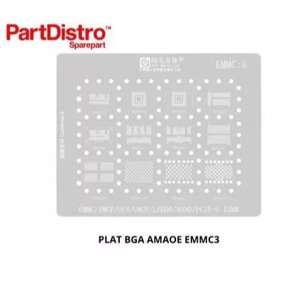 PLAT BGA AMAOE EMMC3 CETAKAN BGA