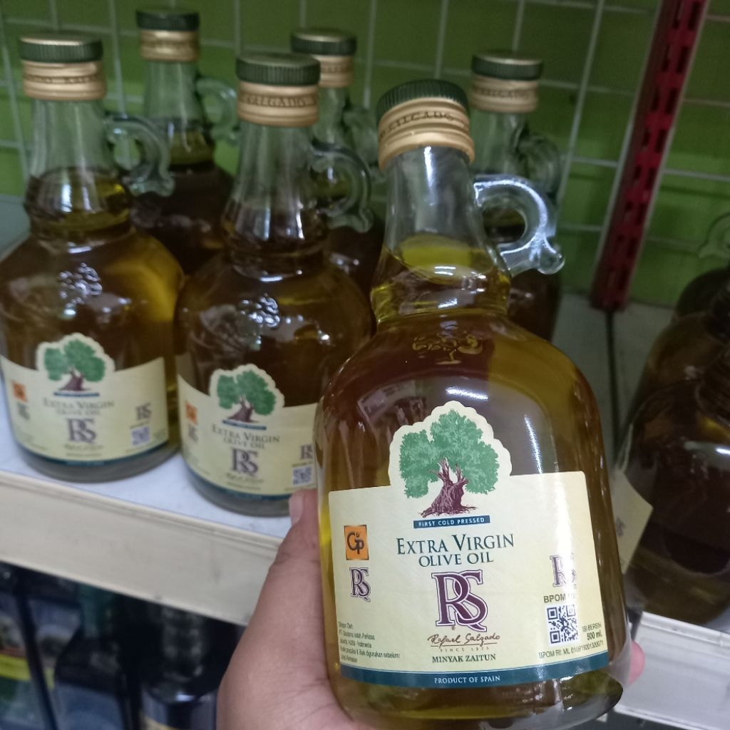

Minyak Zaitun Rs Zaitun Exstra virgin Olive Oil Rafael Salgado 500ml