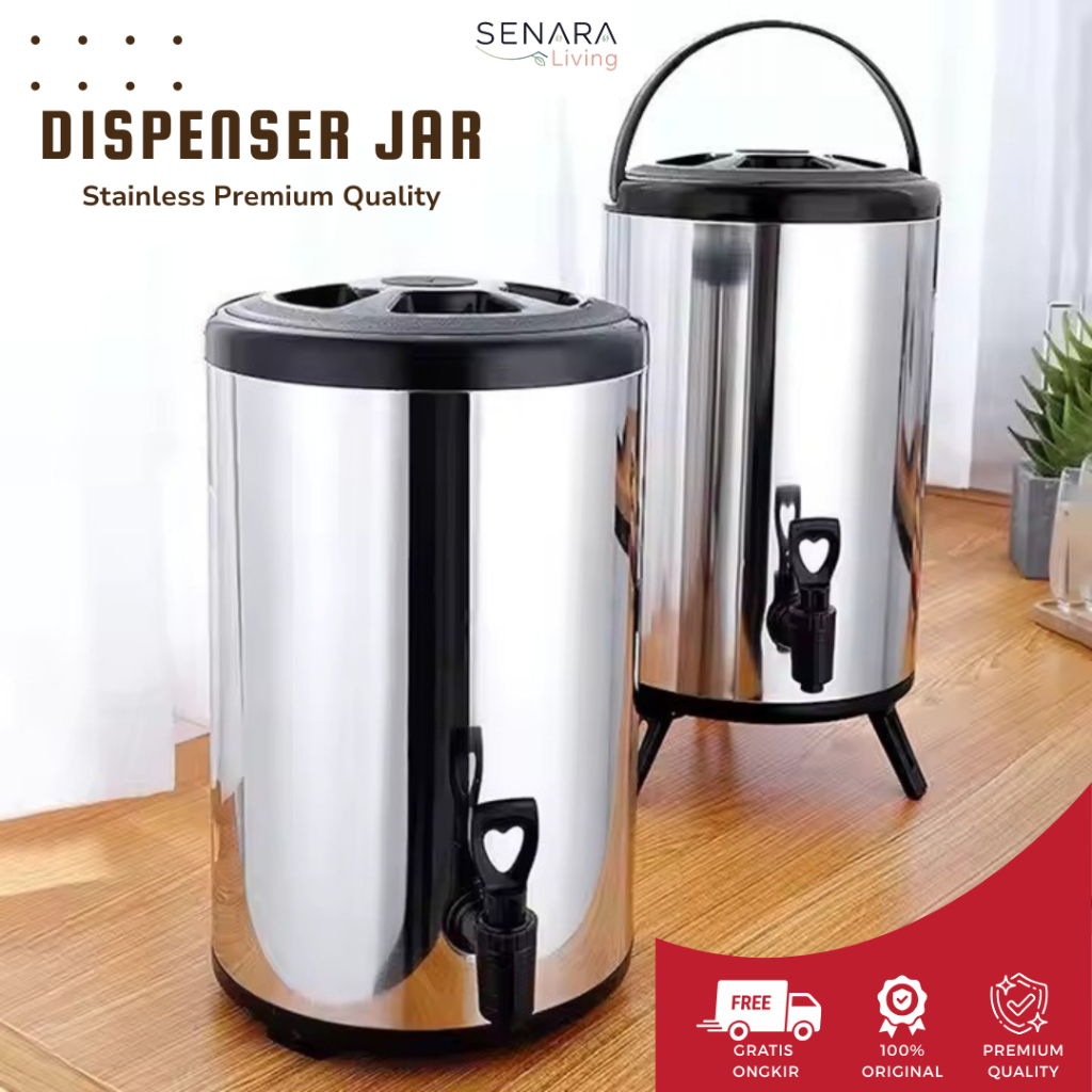 SENARA Living - Termos Air Milk Tea Bucket Water 8 10 12 Liter /Dispenser Minuman Serbaguna