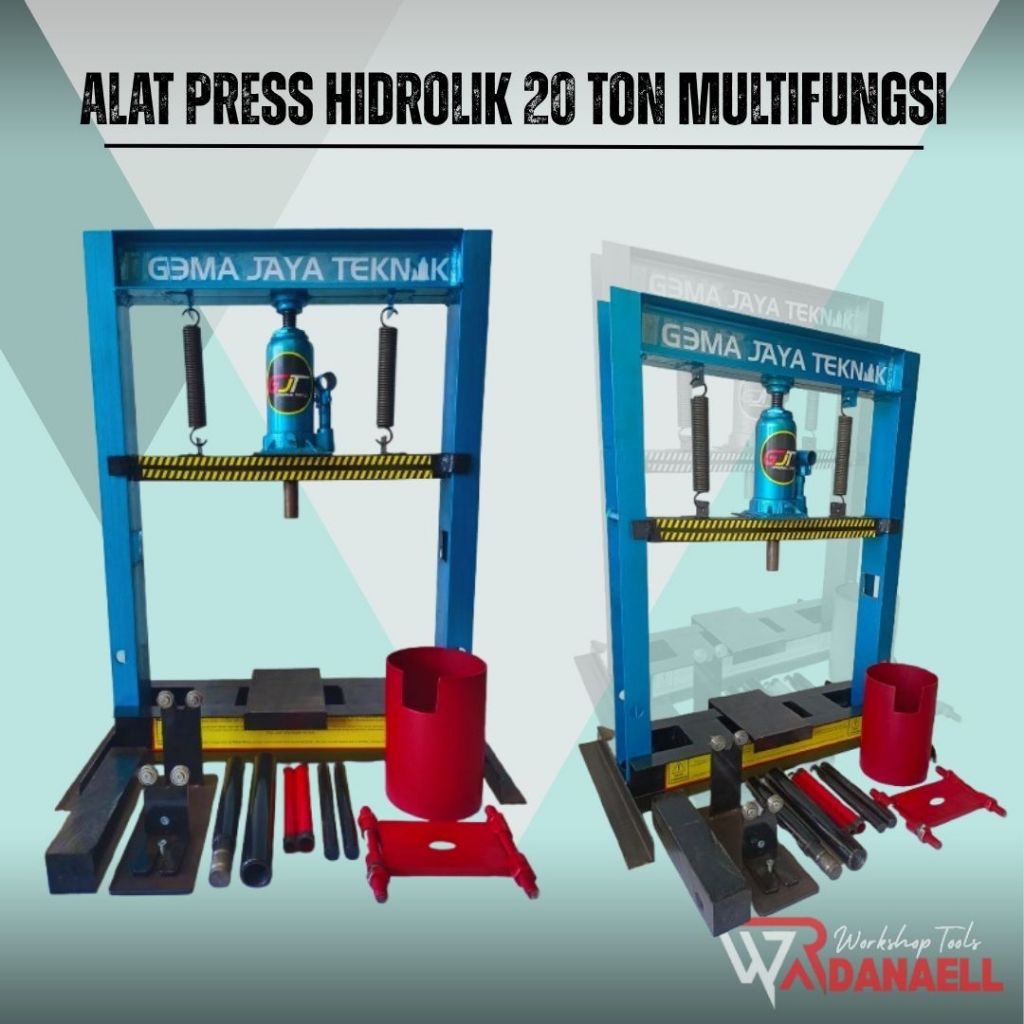 Press Velg & Kruk As Motor 20 Ton | Alat Bengkel Multifungsi Hidrolik
