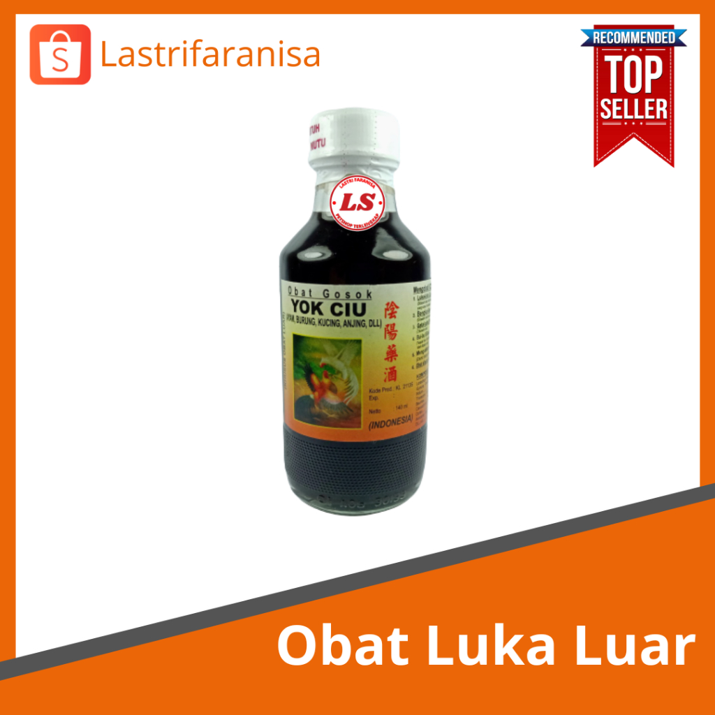 ARAK GOSOK YOK CIU Obat Luka Luar dan Dalam Ayam Bangkok, Obat Memar Pada Ayam