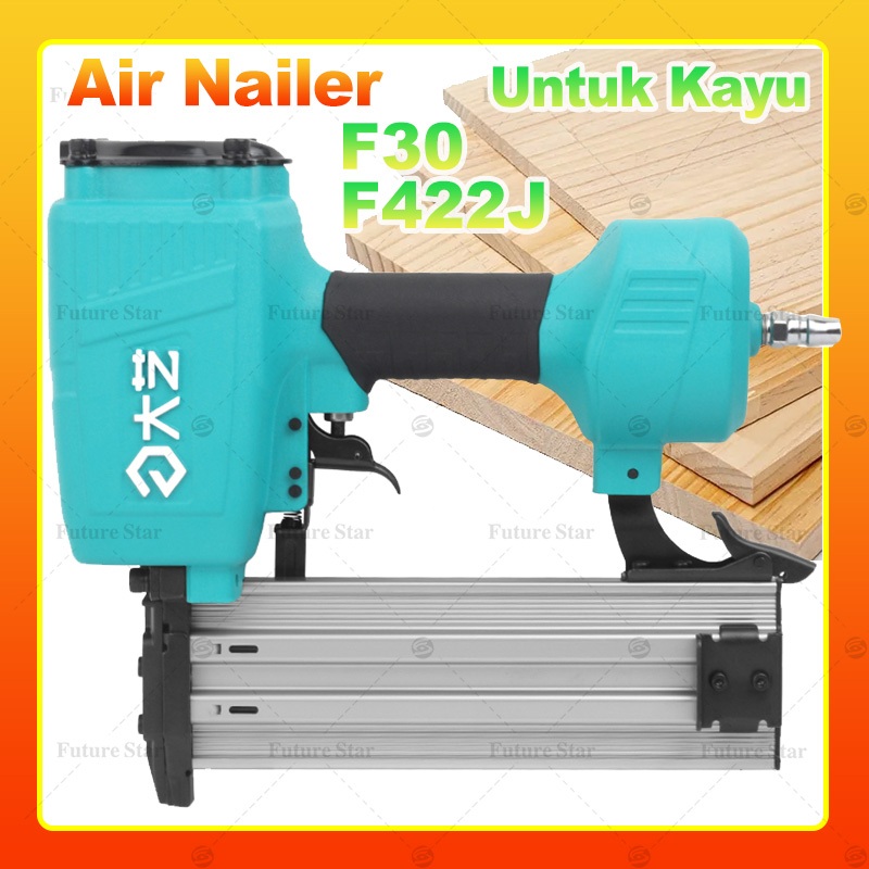 

Mesin Paku Tembak Angin / Brad Nailer Kit /Air Nailer Gun Nail Staples Nailer Stapler Tracker Kompresor F30 F422J-1 Alat Heavy Duty U Jok Motor Furniture Sofa Kayu