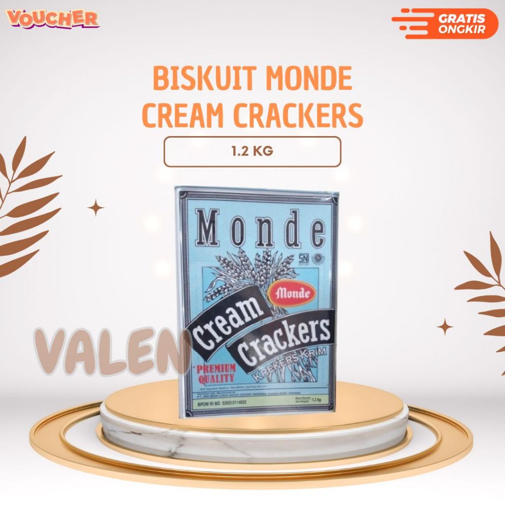 

Biskuit Monde Cream Crackers Premium 1.2 Kg