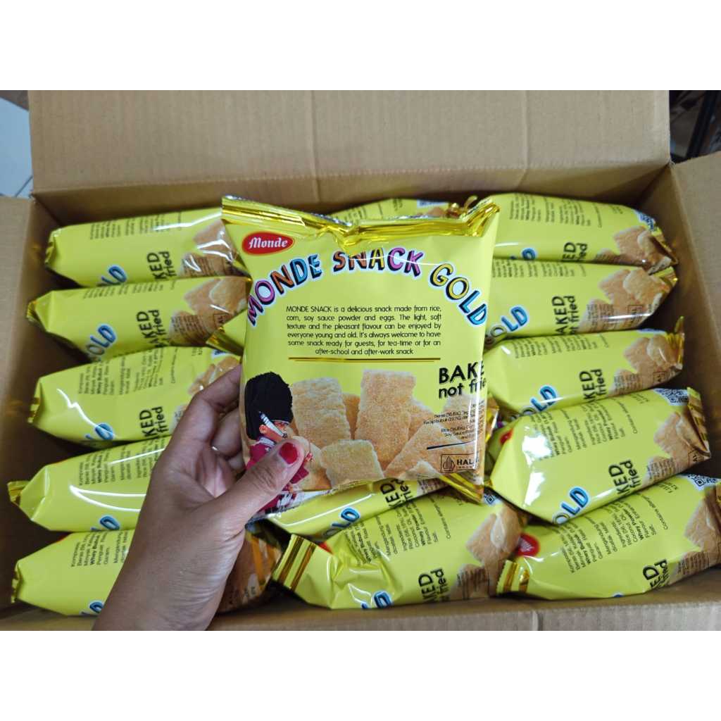 

Monde Snack Gold Dus isi 45pcs