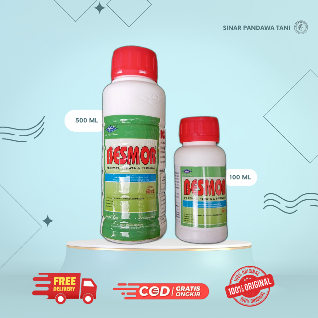 BESMOR Perekat Perata Pembasah Pestisida Cap Kapal Terbang