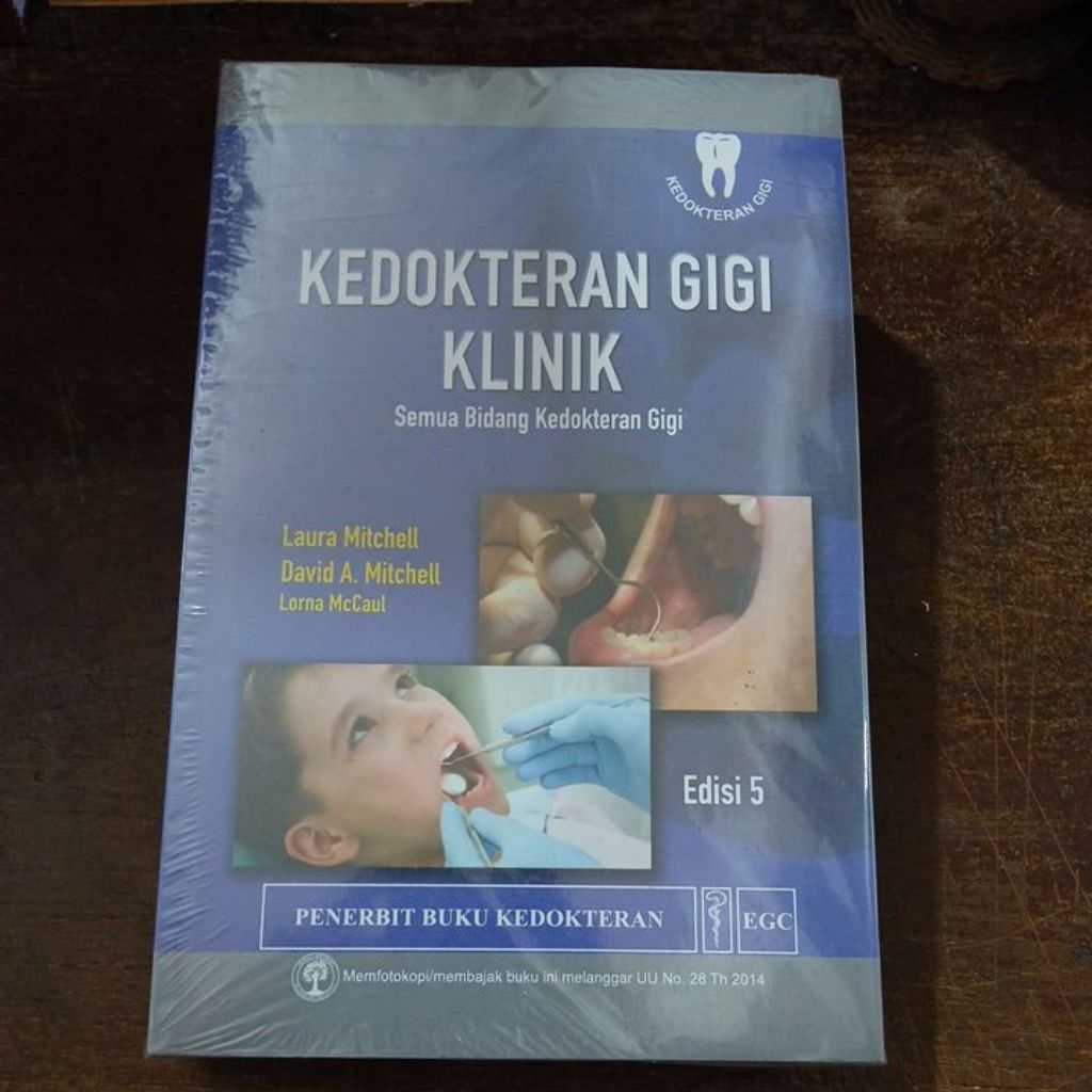 Buku Original Kedokteran Gigi Klinik Semua Bidang Kedokteran Gigi ~ EGC