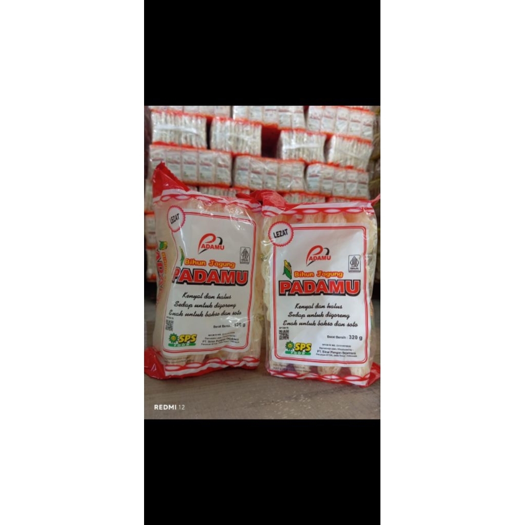 

Bihun Jagung Padamu Merah 320Gr