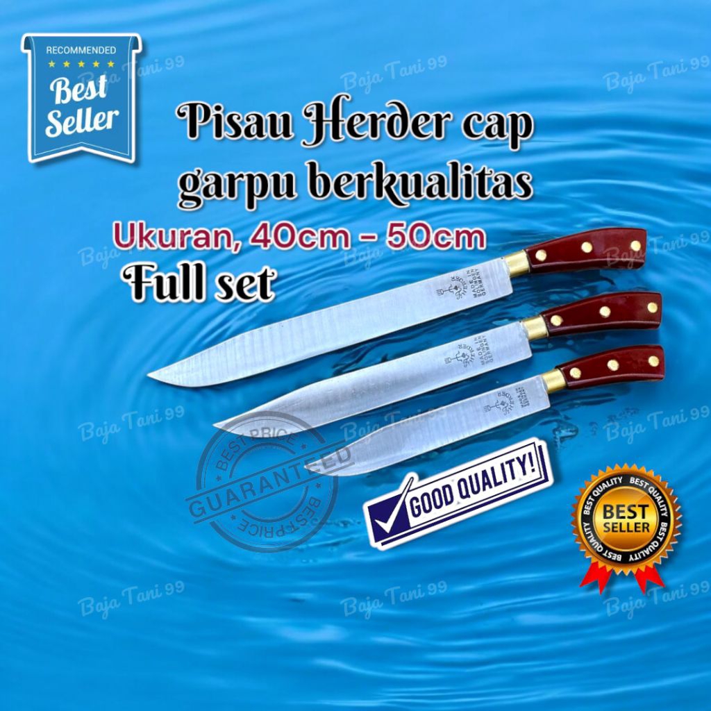 pisau dapur Herder cap garpu - high quality