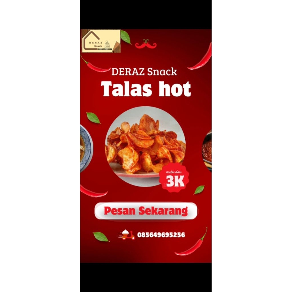 

Keripik Talas Hot kecil