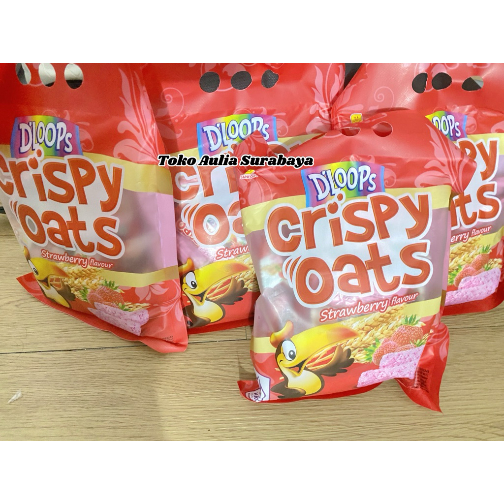 

dloops crispy oats 200 gram (isi 20 pcs)