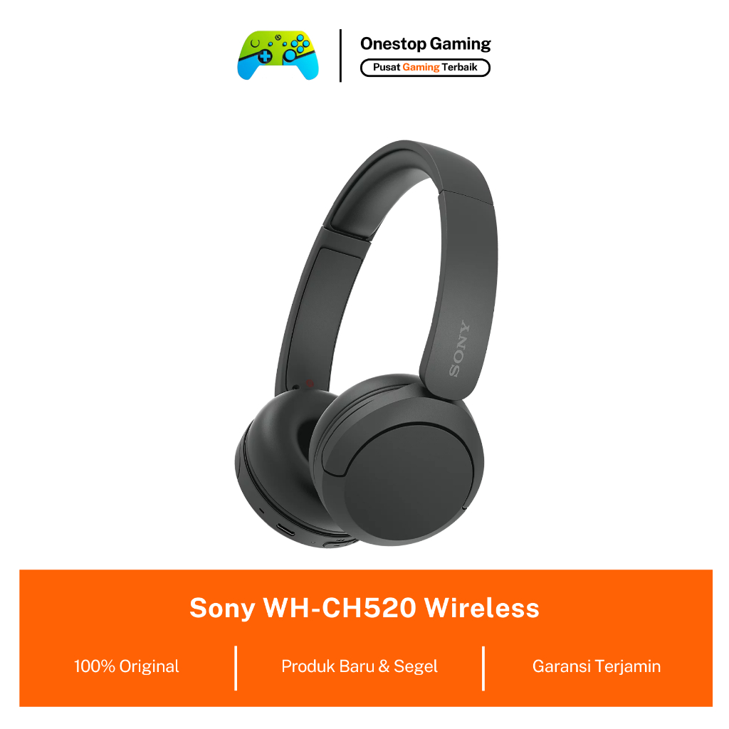 SONY Headphone Wireless WH-CH520 Original Sony