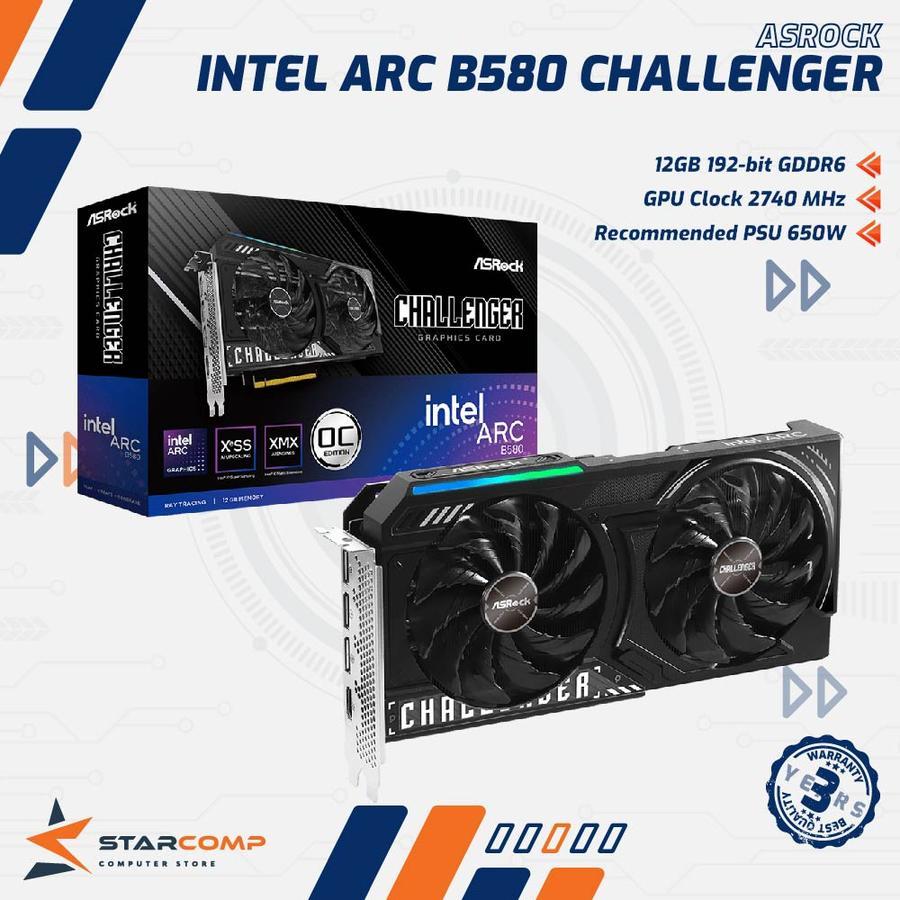 ASRock Intel Arc B580 12GB Challenger OC