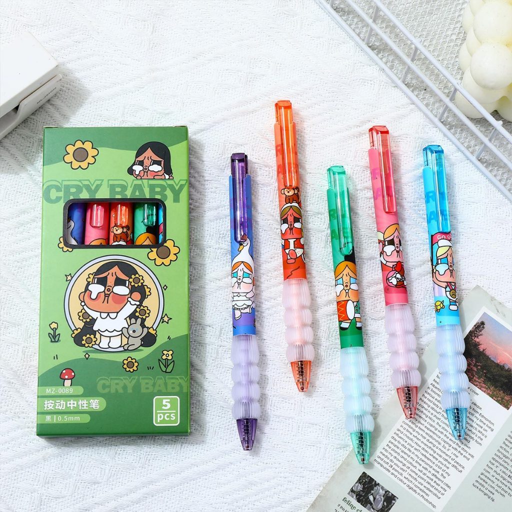 

PULPEN CRYBABY ISI 5 / PULPEN 1 SET ISI 5 CRYBABY / PULPEN LUCU CRYBABY