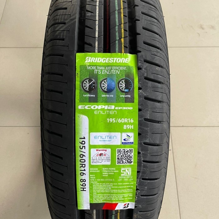 PROMO Bridgestone Ecopia EP300 195 60 R16 Ban Mobil BRV