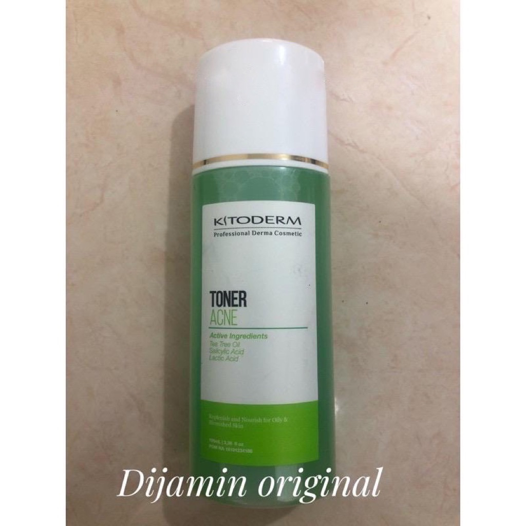 toner acne hijau kitoderm/acne toner kitoderm