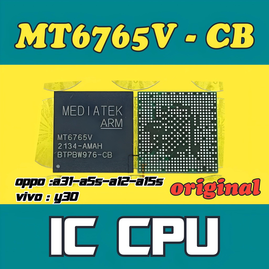 IC CPU MT6765V CB OPPO A15 ORIGINAL NEW