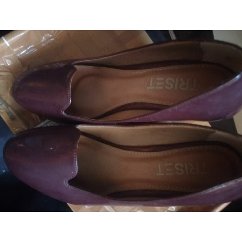 Sale || Sepatu wedges Triset