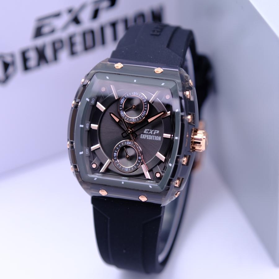 JAM TANGAN WANITA EXPEDITION E 6814 E6814 MF HITAM ORIGINAL