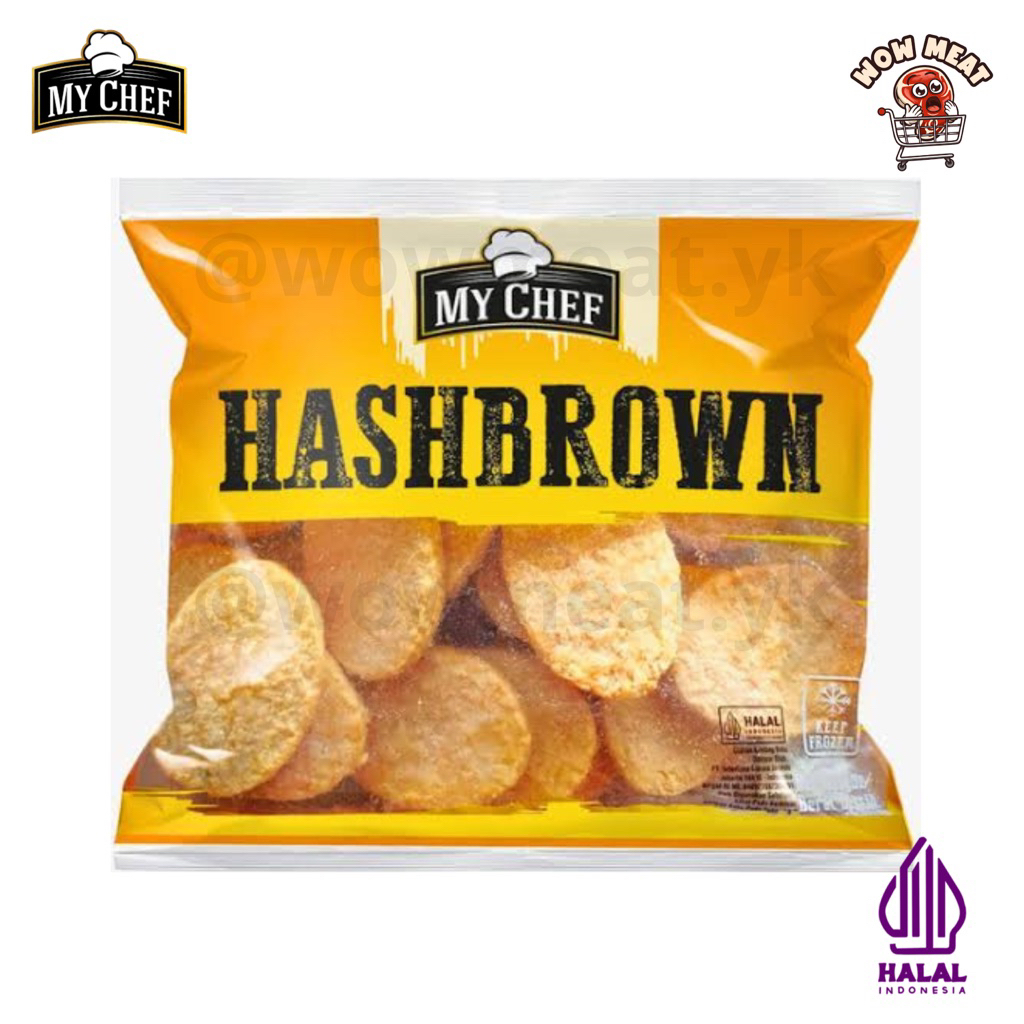 

MY CHEF Hashbrown French Fries 1kg, Kentang Goreng Frozen