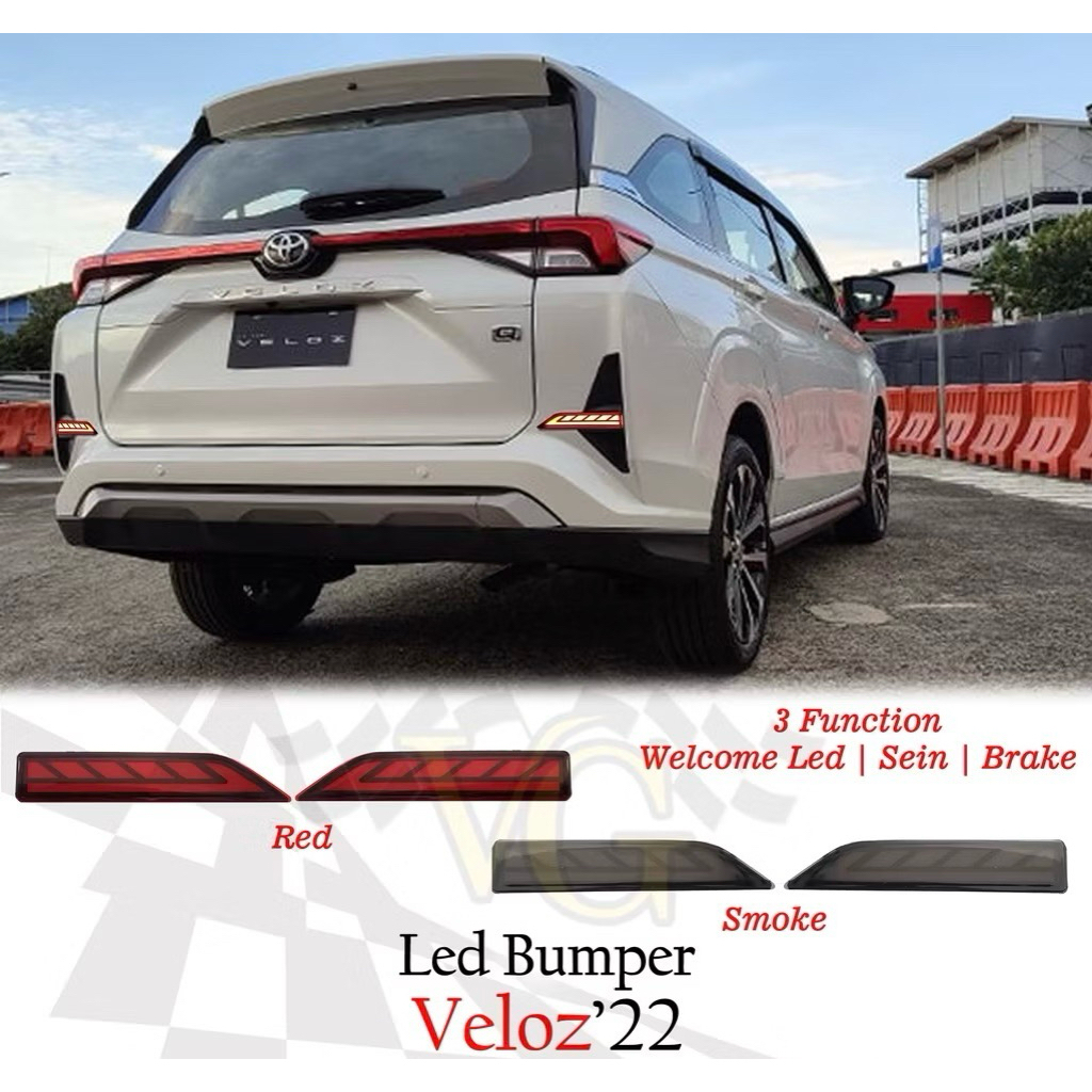 LED BUMPER REFLECTOR LAMP AVANZA VELOZ 2022