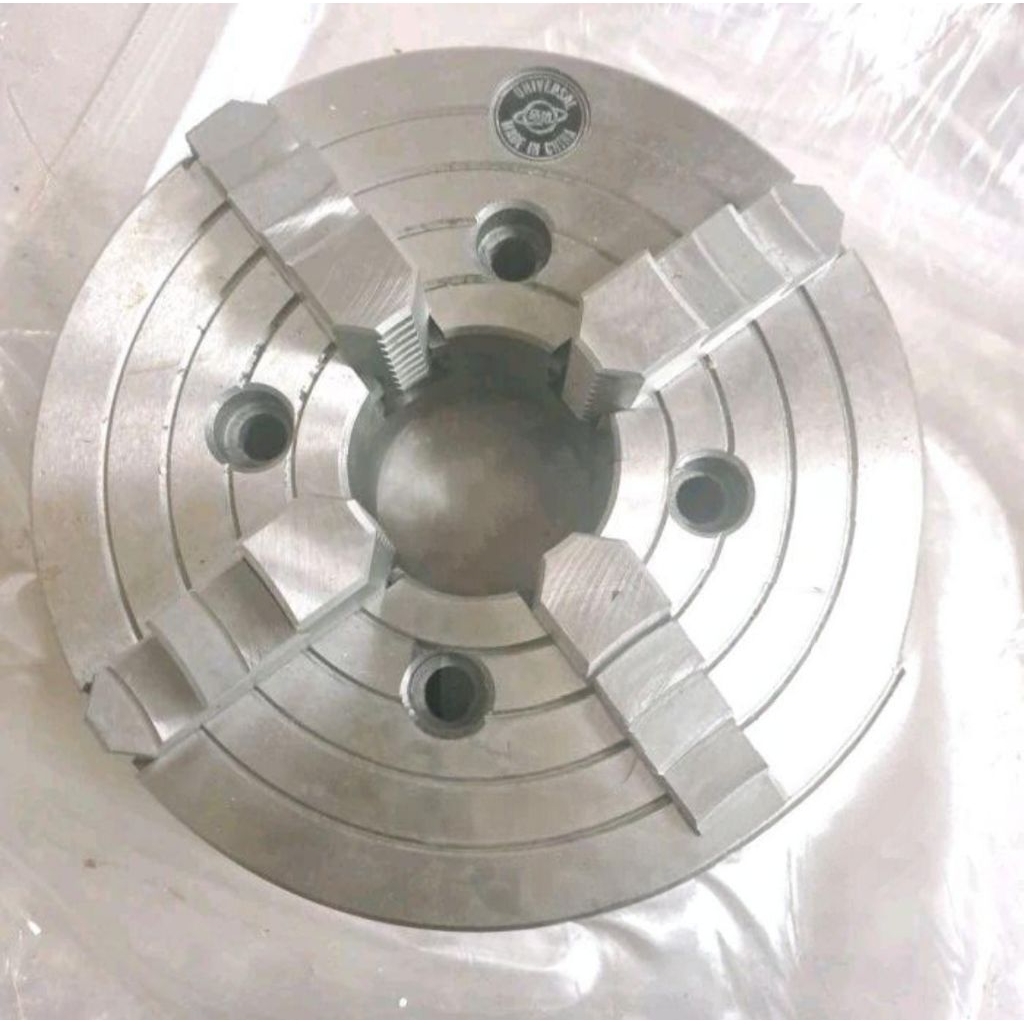 Claw Bubut 10" X 4 Jaw (Bola Dunia)