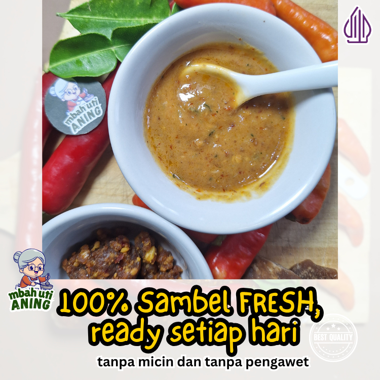 

Bumbu Pecel Madiun Asli 250 Gram Legend 1989 Produksi Mbah Uti Aning