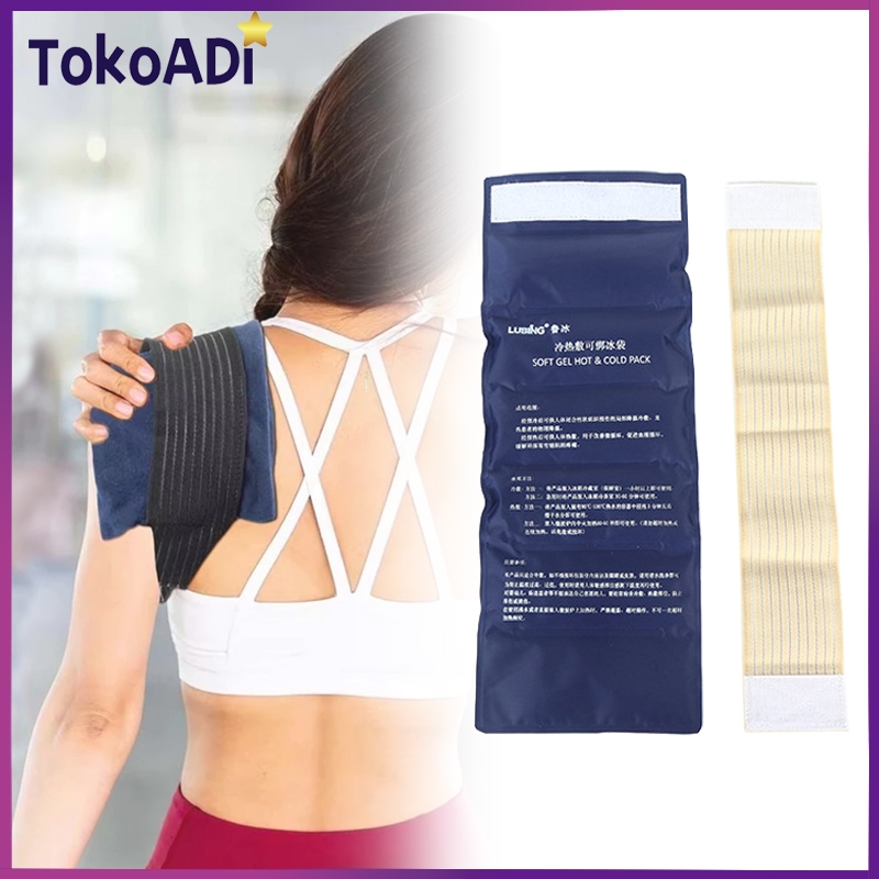 Gel Ice Pack Reusable 45*17.5cm - Kompres Dingin kompres gel dingin