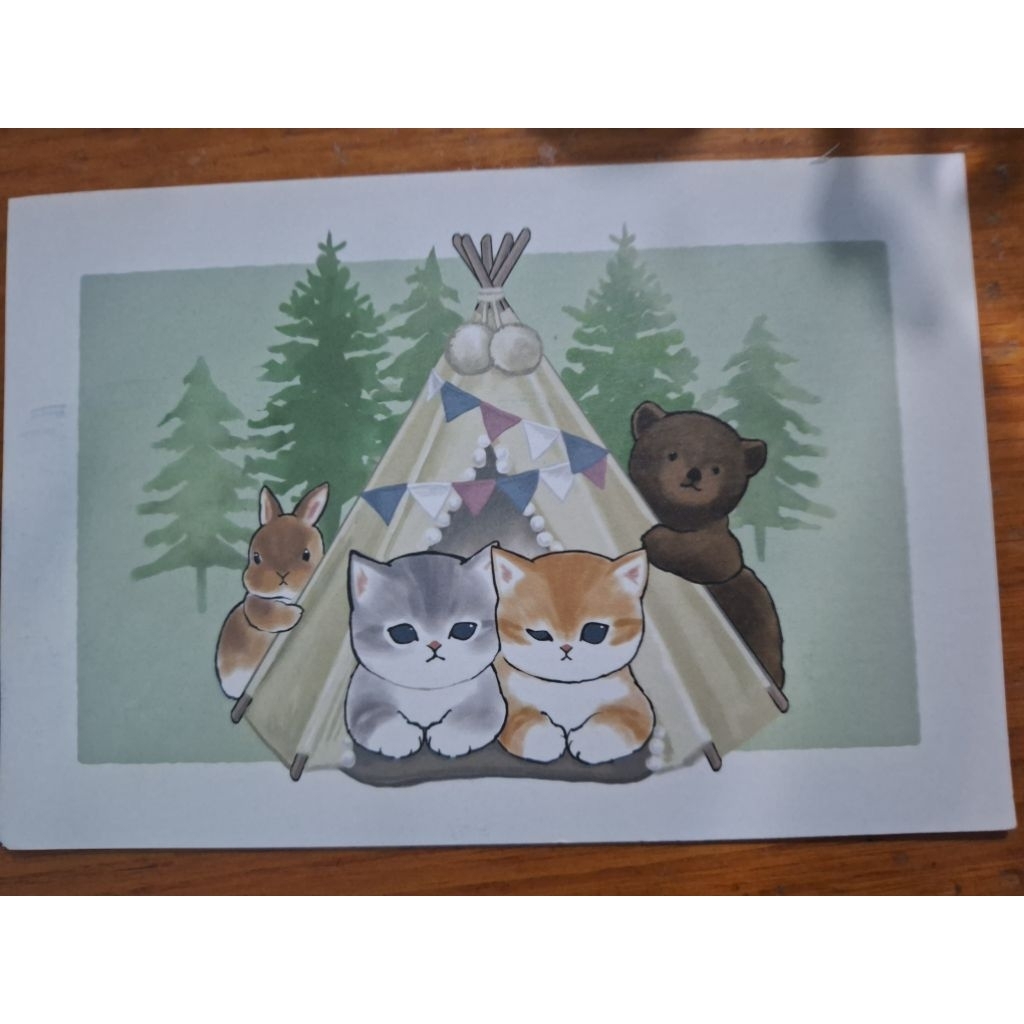 

kartu pso kucing/cat postcard