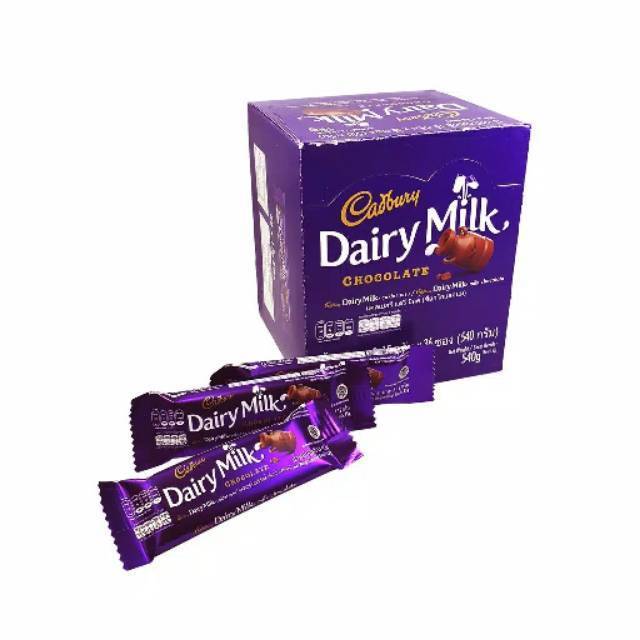 

CADBURY DAIRY MILK COKLAT SUSU 1 BOX ISI 20PCS