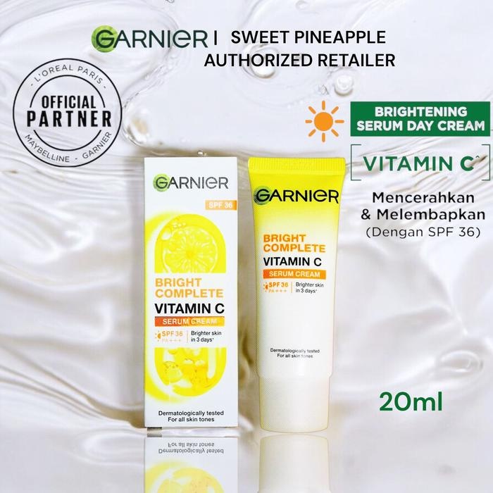 Garnier Bright Complete SPF 36 Serum Cream 20ml