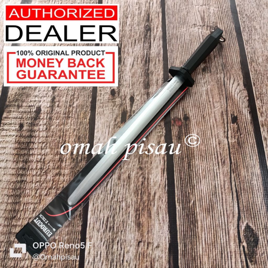 Sharpening steel F Dick 30 cm 7.7553.30 Eurocut Reg Oval Asahan pisau Original Germany