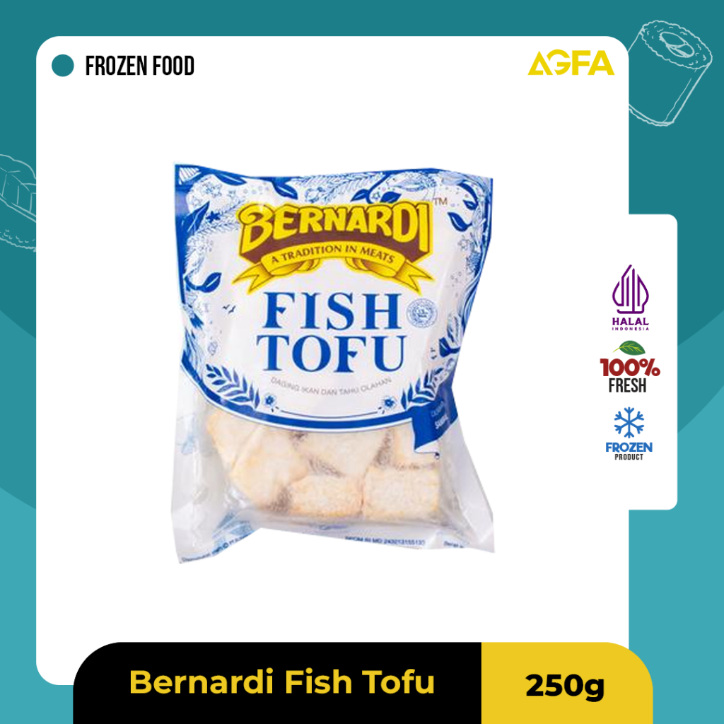 

BERNARDI FISH TOFU 250G