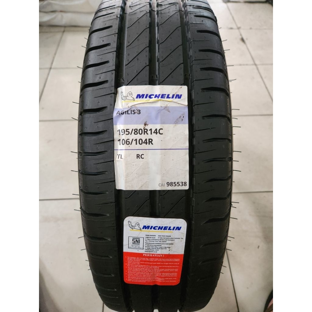 Ban Michelin Agilis 3 195/80/R14C 106/104R