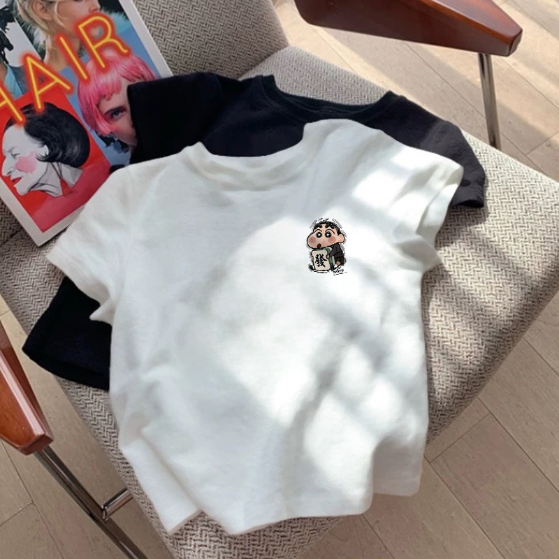 SEZO Kaos Wanita Kekinian Atasan Korean Style Crop Top Wanita Fashion Wanita Terbaru Pendek Tee | Ba