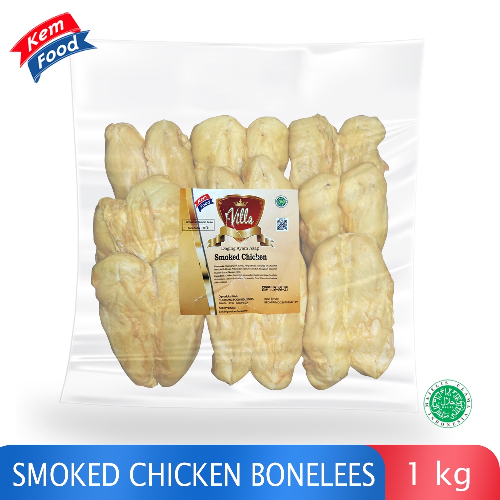 

Villa Smoked Chicken Boleness Breast - Dada Ayam Tanpa Tulang (9 Potong)