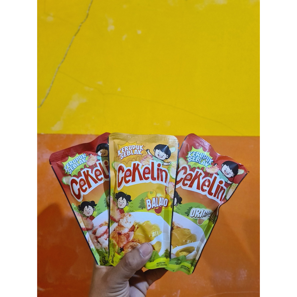 

Cekelin - Cemilan Kerupuk Seblak - isi 50 gr