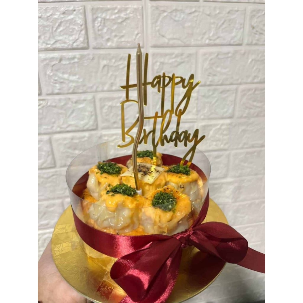 

HAMPERS DIMSUM CAKE PREMIUM FREE TOPPER CHILLI OIL LILIN [ INSTAN SAMEDAY ]