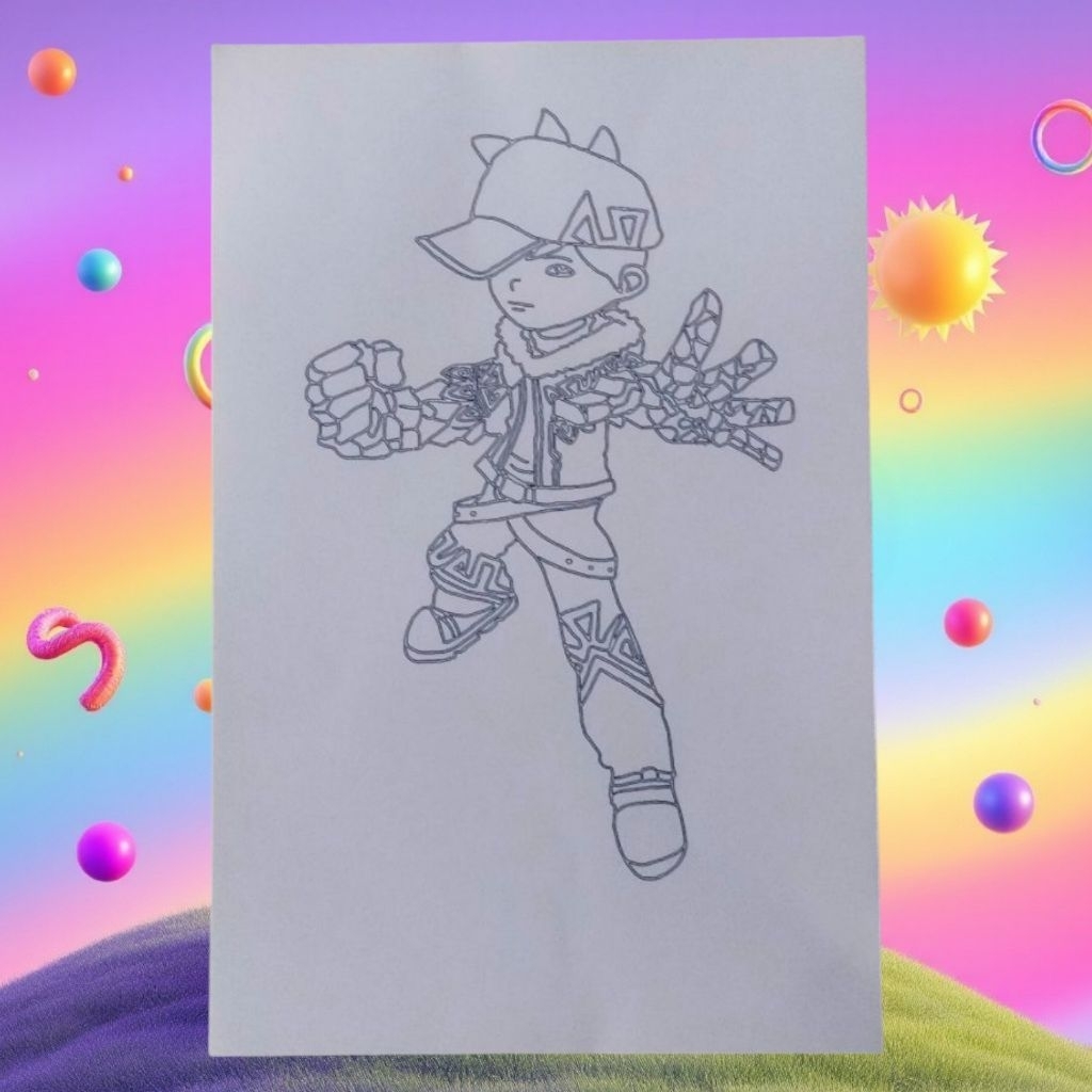 

KERTAS GAMBAR MEWARNAI 10 LEMBAR TEBAL 130 GSM TEMA BOBOBOY #1