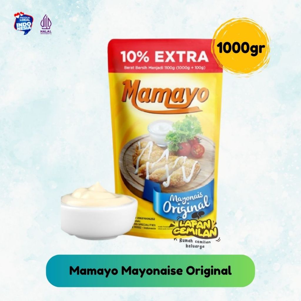 

Mamayo Mayonnaise Original 1kg / Mayones