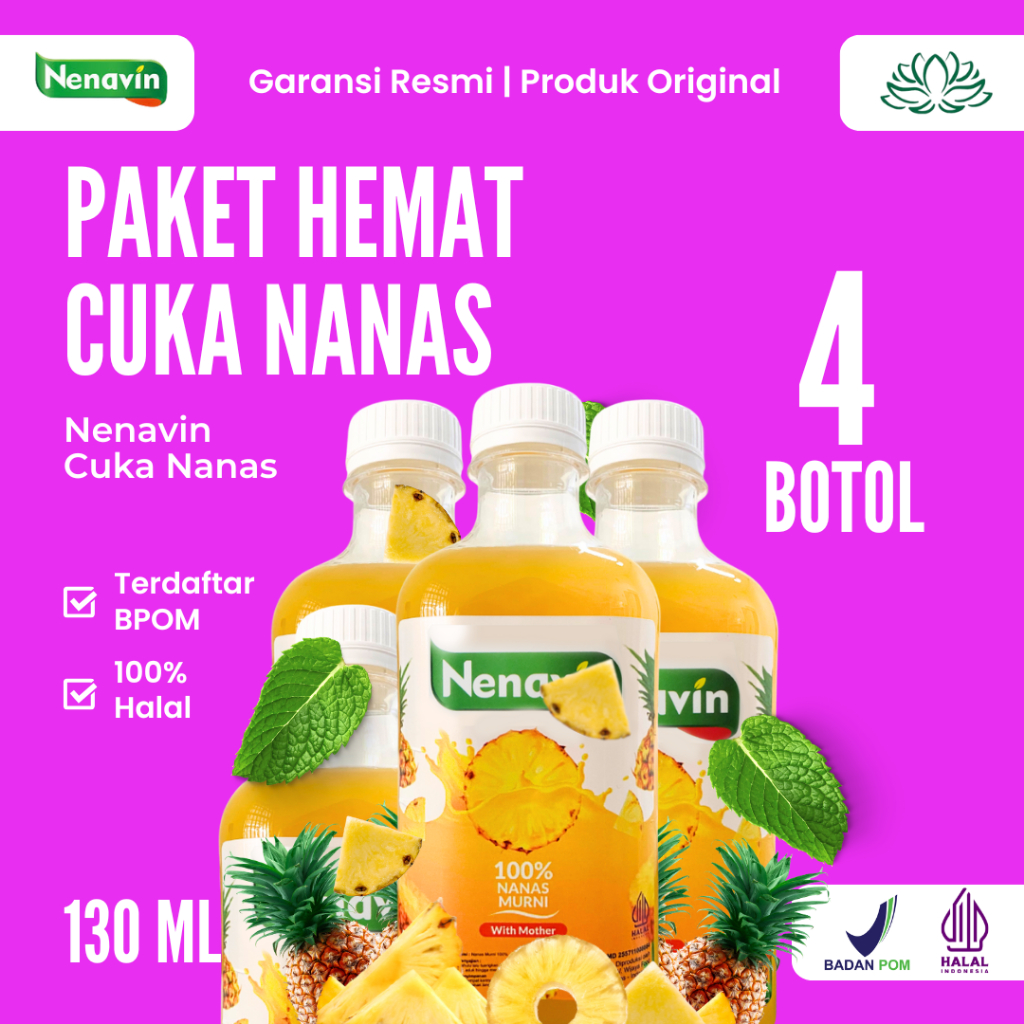 

NENAVIN 300ml 4 Botol - Membantu Atasi Diabetes dan Kontrol gula dalam darah