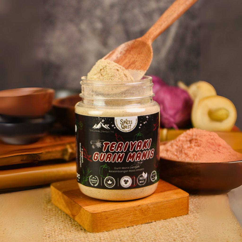 

Healthy Dry Rub Bumbu Marinasi Serbaguna Rendah Kalori Mengandung Garam Himalaya Yang Sehat Tanpa MSG by Spices Quest - Teriyaki Gurih Manis